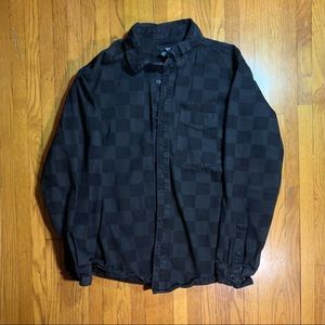 Black jean jacket